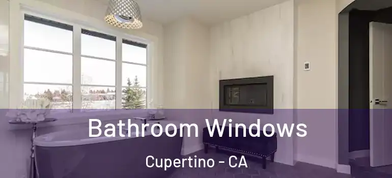  Bathroom Windows Cupertino - CA