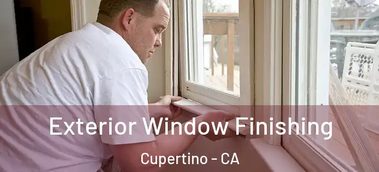  Exterior Window Finishing Cupertino - CA