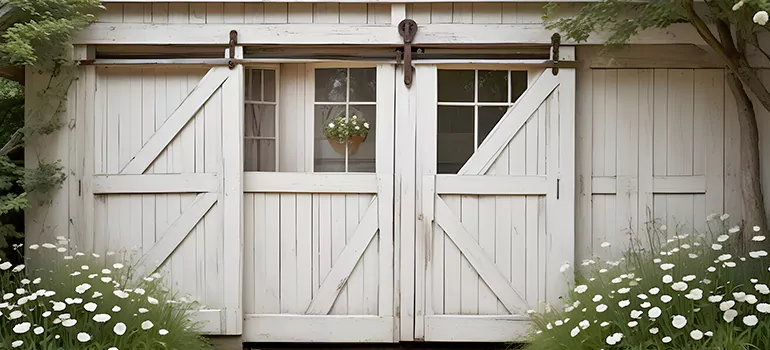 Rear Barn Door Repair in Cupertino, CA