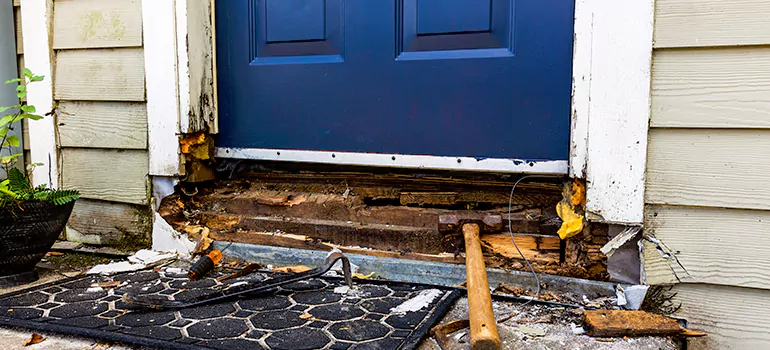 Broken Door Jamb Repair in Cupertino, CA