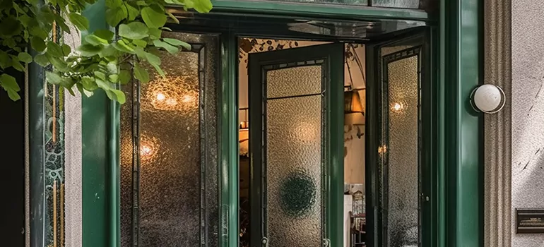 Frosted Pantry Door in Cupertino, CA