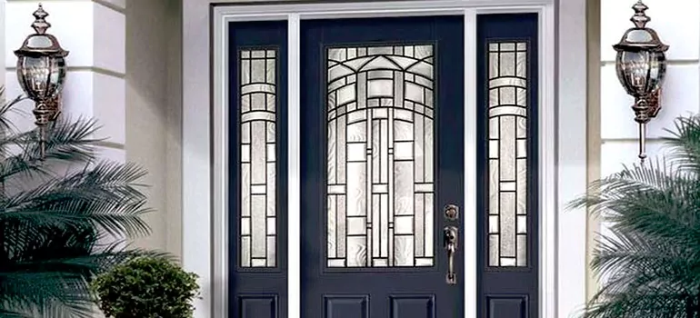 Stained Glass Door Panels in Cupertino, CA