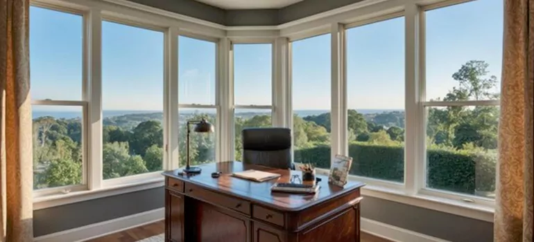 Residential Bow Window Installation in Cupertino, CA