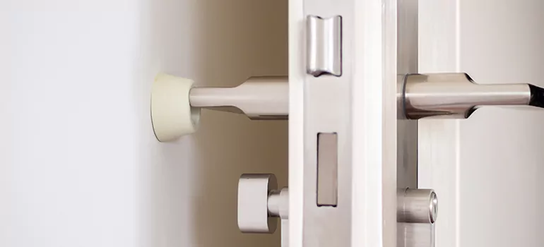 Half Moon Door Stop Installation in Cupertino, CA