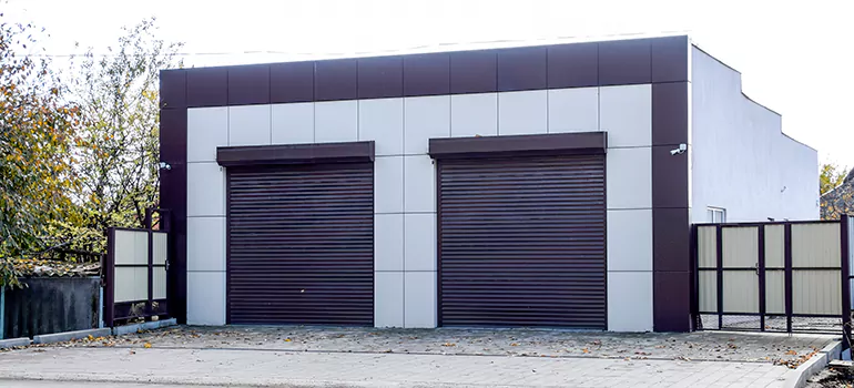 Industrial Sliding Door in Cupertino, CA