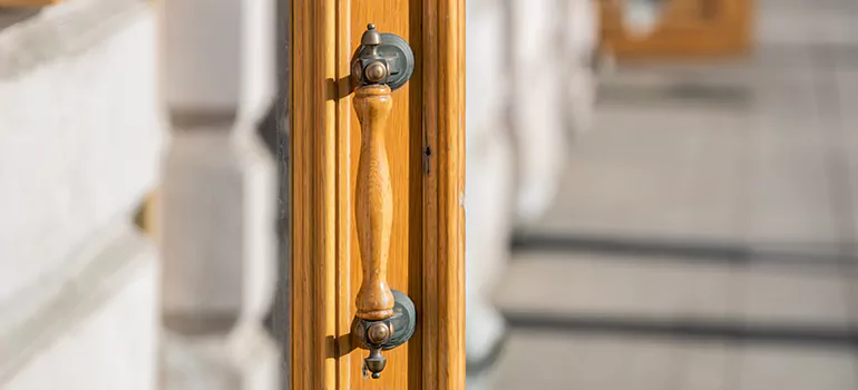 Wooden Pull Bar Installation in Cupertino, CA