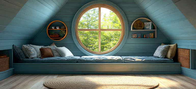 Custom Round Windows in Cupertino, CA