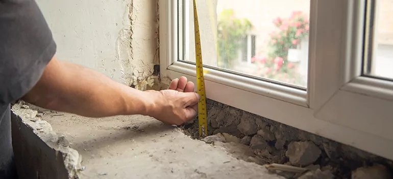 Window Sill Without Apron in Cupertino, CA