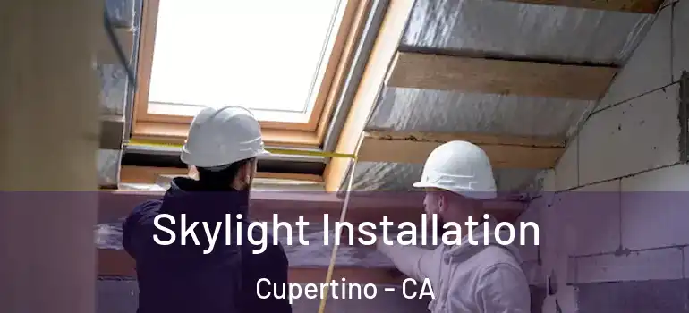  Skylight Installation Cupertino - CA